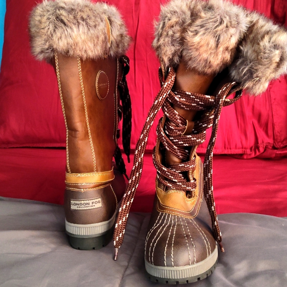London Fog boots.